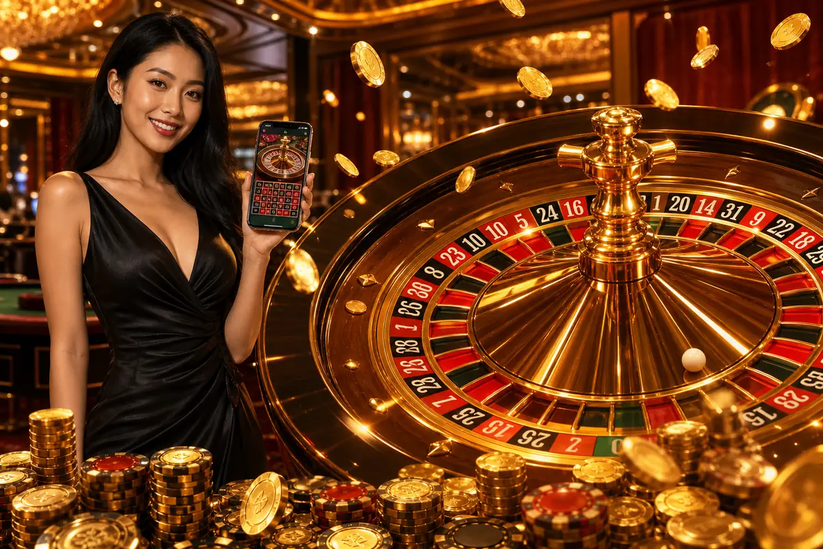 kudaking Casino suasana permainan roulette langsung